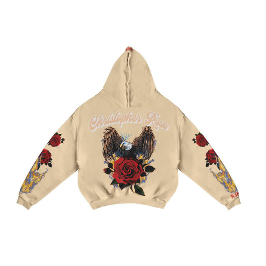 “Rosehym” Creme Hoodie